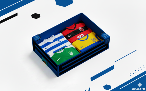 Caja Camisetas de Fútbol - Grande