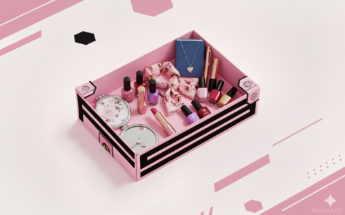 Caja Cosméticos - Grande